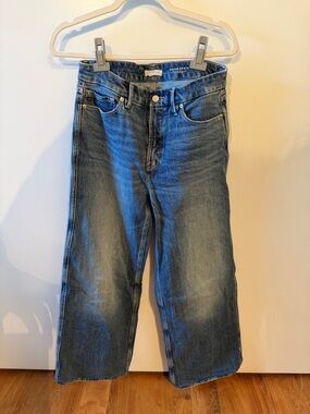 Good American “Good Skate” Wide-Leg Jeans